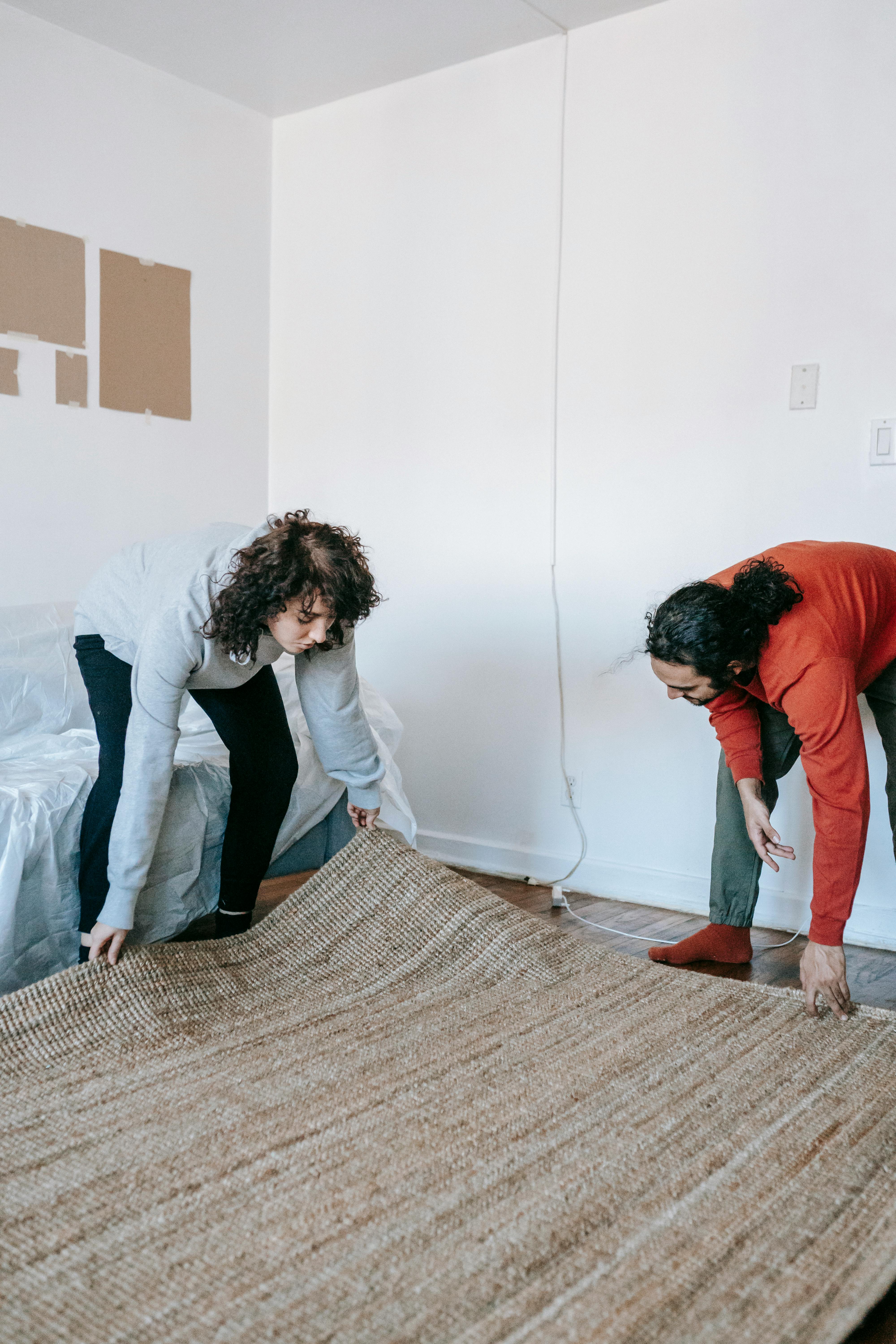 Carpet fitting detail